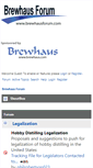 Mobile Screenshot of brewhausforum.com